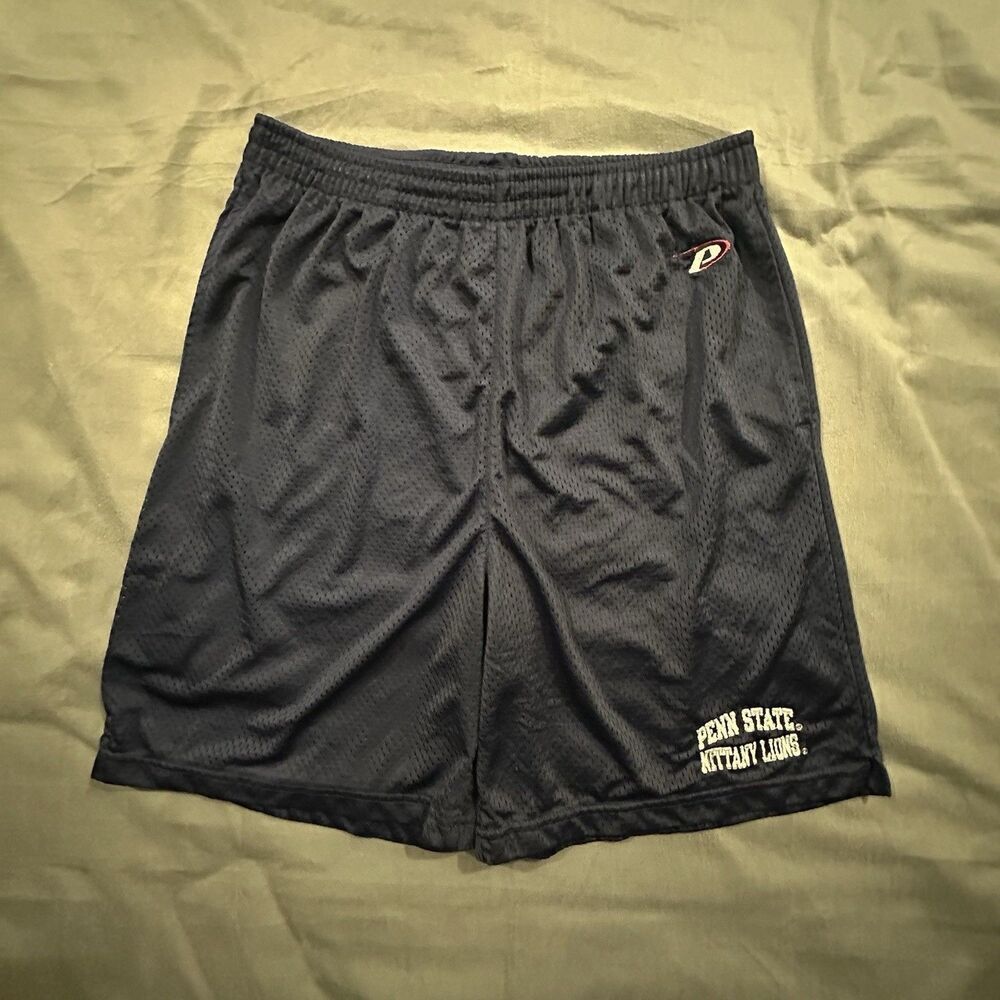 Vintage Penn State Nittany Lions Shorts Mesh Mens Large Pro Player 00s Y2K NCAA